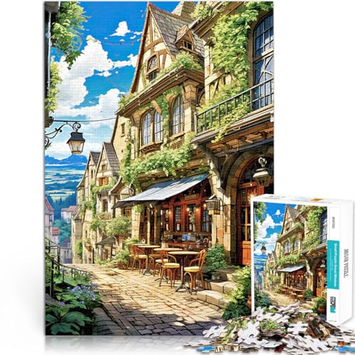 Puzzle für Erwachsene, 1000 Teile Périgord, Frankreich Aus Karton，für und ab 14 Jahren Lernspiel-Herausforderungsspielzeug Lernspiel zum Geburtstag und Weihnachten。Größe：38x52cm/14.9x20.4Zoll