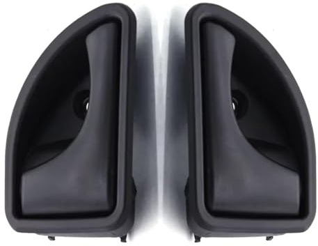 Baguettes de Porte compatibles avec Kangoo 1997 1998 1999 2000 2001 2002 OE 8200109482 (Noir, la Paire)