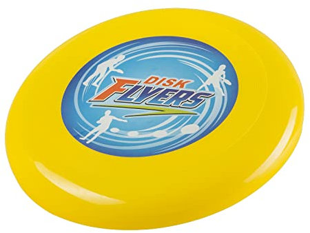 Idena - Frisbee, ca. 19 cm, sortiert, ideal für den Sommer, im Park und Garten