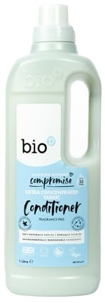 Bio D Fabric Conditioner 1 Litre (Pack of 4)