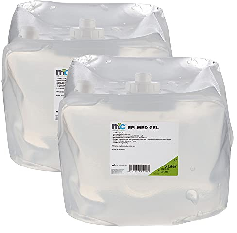 Medicalcorner24 IPL Gel Epimed, IPL Kontaktgel für Haarentfernung, 2 x 5 Liter Cubitainer