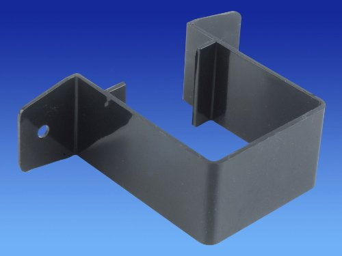 Wavin OSMA 4T833 Black Pipe Bracket - Stand-Off for 61mm Square downpipe