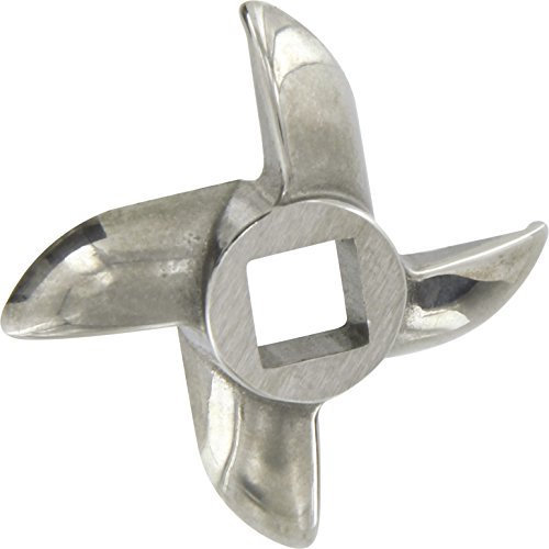 REBER ACCESSORI TRITACARNE COLTELLO TC. 5 INOX ACCIAIO INOX 18/10 AUTOAFFILANTE per tritacarne elettrico n.5