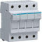 Hager LS504 Sicherungshalter, 10,3 x 38, 32 A, 3-polig, neutral