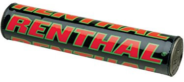 Renthal P272, unisex adults cuffs, Black/verde, Talla única - P272-Black-Red-Green