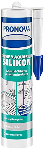Pronova – Küche und Aquarium Silikon 300 ml, White
