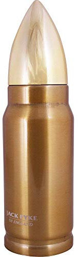 JACK PYKE Stainless Steel Bullet Flask 330ml or 11.2 fl. oz.