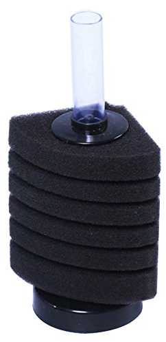 AQUANEAT Aquarium Bio Eckschwamm Filter, für die Zucht von Garnelen Nano Fish Tank, bis zu 15 Gallonen