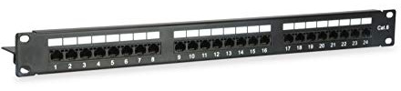 Equip Panneau de Brassage 24 x RJ45 Cat6 1HE UTP 19