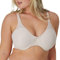 Bali Women's Minimizer, Passion for Comfort Full-Coverage Underwire Bra, Seamless Cups, Opaque, Sandshell, 38F
