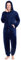 Herren Overall Jumpsuit, One Piece Anzug Fleece Onesie Herren Flauschig Einteiler Schlafanzug Herren und Teenager Jungen M-3XL, Geschenke für Männer (L, Navy)