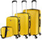 ITACA - Juego De Maletas De Viaje Rígidas Set Maletas De Viaje Ligeras Pack Maletas Viaje. Conjunto Maletas De Viaje con Candado de Combinacion, Amarillo
