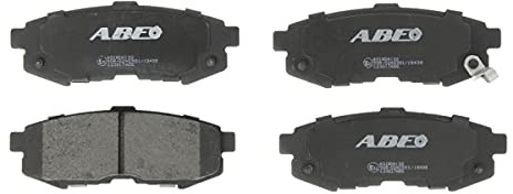 ABE C23017ABE Bremsbelagsatz Bremsbeläge Hinten Kompatibel mit MAZDA MPV II LW