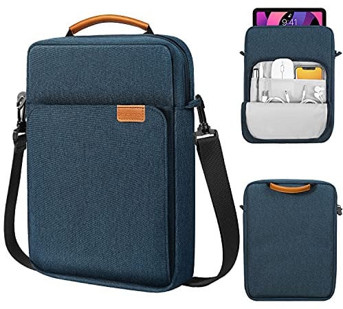 MoKo 9-11 Tablet Tasche Hülle, Tragetasche für iPad Pro 11 M2 2022-2018/iPad 10. 10,9 2022/iPad Air 5 10,9 2022/iPad Air 4 10,9/Galaxy Tab S9 11 2023/Galaxy Tab S8/A8/A7 2022, Indigo