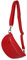 AmbraModa GLX10 - Damen Herren unisex kleine Hüfttasche Gürteltasche Bauchtasche Umhängetasche aus Echtleder (Rot)