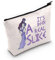 WZMPA Lustige Film-Kosmetiktasche, Make-up-Tasche, Film-Fans, Geschenk, It's Been A Real Slice Make-up-Tasche mit Reißverschluss für Frauen und Mädchen (It's Been), It's Been