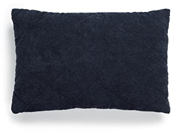 ESSENZA Dekokissen Billie Nightblue, 30x50 cm - 100% Polyester - Uni