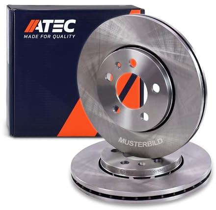 ATEC Germany 2x Bremsscheiben vorne Ø 300 mm | Kompatibel mit: HYUNDAI GRANDEUR, i30, i30, i30 Coupe, i30 Kombi, i30 Kombi, i40 I, i40 I CW, KIA CEE'D, CEE'D Sportswagon