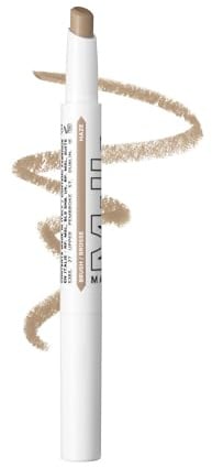 Milch Makeup KUSH Brauenschatten Stick, Dunst (Blond) - Aufbaubare Creme-zu-Puder-Formel - Weicher, flexibler Halt - Bis zu 12 Stunden Halt - Vegan, tierversuchsfrei