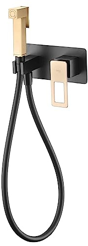 IMEX - Robinetterie - Robinet encastré bidet Suède noir doré