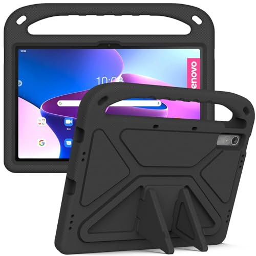 XunyLyee Compatible with Lenovo Tab P11 2nd (11.5 Inch), Eva Shockproof Grip Kids Protective Case for Lenovo Tab P11 Gen 2 TB-350FU/TB-350XU - Black