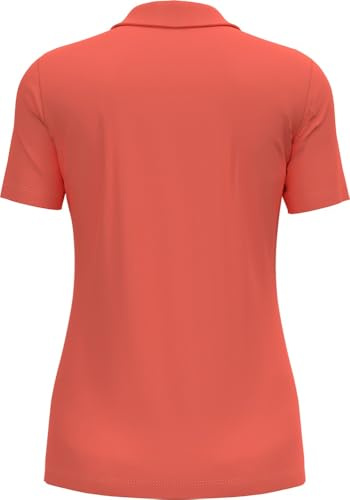 ODLO Wandershirt Damen F-Dry I Funktionsshirt Wandern Atmungsaktiv I Polo Shirt