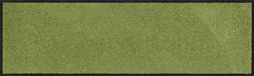 Salonloewe Fußmatte 030x100 cm Salbei Fußabtreter, innen, außen, Schmutzfangmatte, Sauberlauf-Teppich