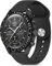 Meliya Uhrenarmbänder für Moonswatch, weiches Silikon, kompatibel mit Omega X Swatch Moonswatch Speedmaster, Rolex, Seiko, 20 mm Uhr, Swatch Omega Moonswatch Speedmaster, Ersatzband für Damen und