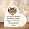 Personalised Pet Cat or Dog Memorial Plaque – 'Your Life Was a Blessing' – Available in MDF or Acrylic, Sizes Small to Large (Mdf Wood 13.5cm x 13.5cm, Beige)