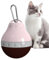 Borraccia da viaggio per gatti, dispenser d'acqua per cani a prova di perdite, bottiglia portatile per animali domestici, mangiatoia per cuccioli, elegante accessorio per animali domestici per viaggi