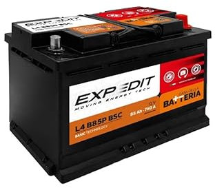 La Casa della Batteria Batteria Auto Expedit Moving Energy Tech Batteria 12v Batteria Auto 85Ah 760A L4B 85P DX Dimensioni 31.5x17.5x17.5 cm Senza Manutenzione Pronta all'Uso Made in Italy