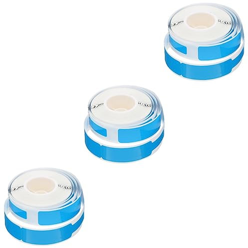 HOODANCOS 3 Rollos Etiqueta de Cable etiqueta de alambre termorretráctil etiqueta engomada del cable etiquetas termicas adhesivas etiquetas cables Etiqueta adhesiva de alambre impermeable