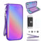 JYPS Tasche für Nintendo Switch OLED, 10 in1 Spiegeln Harter Hülle Case, Tragbare Schutz Switch Bundle, Reisetasche Schutzhülle für Switch Konsole& Zubehör für Mädchen Geschenk(Lila)