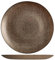 H&h set 6 sottopiatti regent bronzo glitter cm32