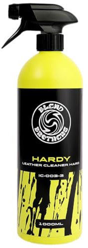 HARDY Lederreiniger Auto 1L – Starkes Reinigungsmittel für Autositze, Alcantara, Nubuk & Kunstleder – Lederpflege Autositze – Lederaufbereitung Auto