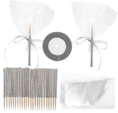 ifundom Brochettes Pièces - Bonbons Bâtonnets Fournitures de Fête de Mariage - Anniversaires
