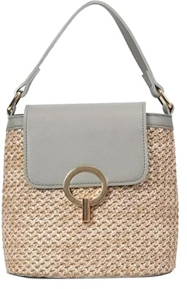 Vhersily 2025 Angebote - Sommer-Umhängetaschen, Reisetaschen und Damen-Handtaschen, Damen-Umhängetasche, kleine Strohtasche für Damen, C, One size