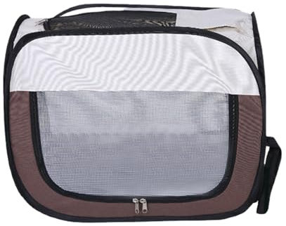 Katzen Trockenbox | Katzen-Transportbox Trockenraum | Haustierpflege-Zubehör Mit Haarflug Schutz Für Reise Zuhause Innen- & Außenbereich