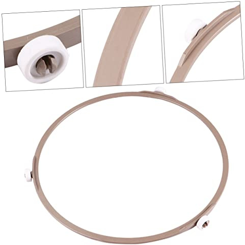 VALICLUD 2pcs Microwave Turntable Plate Rack Ring Support for Glass Turntable for Microwave Oven Use