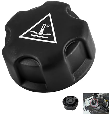 Tappo Vaso di Espansione per Serbatoio Liquido Raffreddamento, Tappo Radiatore Qualità OE Compatibile con Peugeot 206 207 308 407 408 4008 508 5008 Citroen C3 Ricambio Numero OE 1306J5 1306E4