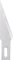 Excel 100-Piece Carded Straight Edge Hobby Blade