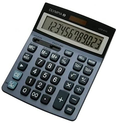 Olympia Tischrechner LCD-6112
