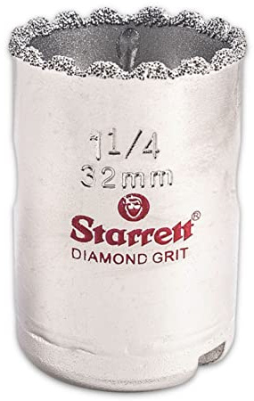 Starrett KD0114-N 1.1/4-Inch Diamond Grit Holesaw