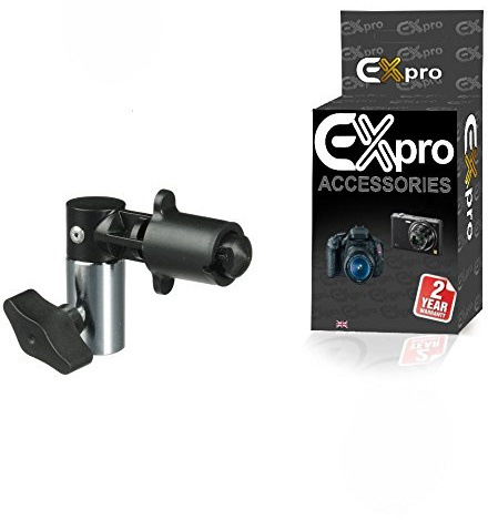 Ex-Pro® Photography Background and Reflector Disc Holder Clip [Easily Mounts on Light stands]