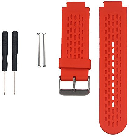 WEINISITE Uhrenarmbänder Armband für Garmin Approach S2/S4 GPS Golf-Uhr/Garmin vívoactive Uhr (Rote)