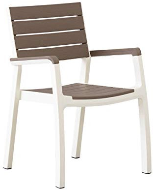 Keter 228457 Sessel Set Harmony, Beige/Taupe, 60 x 59 x 86 cm