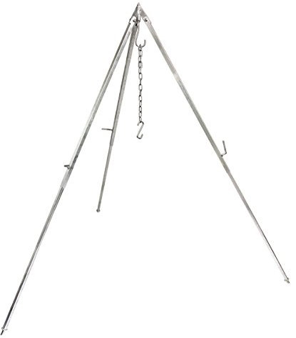 Petromax Dreibein: Hiermit wird Ihre Outdoor Küche vollkommen, mit Kette und Haken:: mehr erfahren >