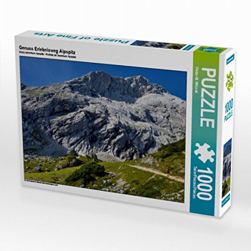 CALVENDO Puzzle Genuss Erlebnisweg Alpspitz | 1000 Teile Lege-Größe 64 x 48 cm Foto-Puzzle für glückliche Stunden