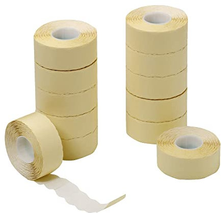 Herlitz 1605328 Preisauszeichnungsetikett für PAZ 2-zeilig weiß blanko