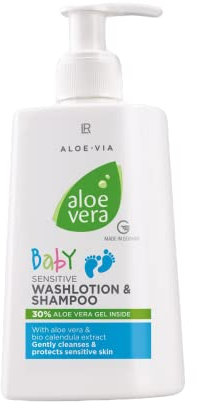 LR ALOE VIA Aloe Vera Baby Sensitive Waschlotion & Shampoo 250 ml